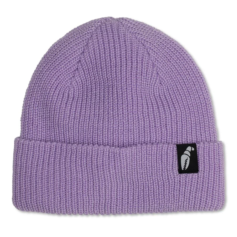 Crab Grab Claw Label Beanie Pastel Purple