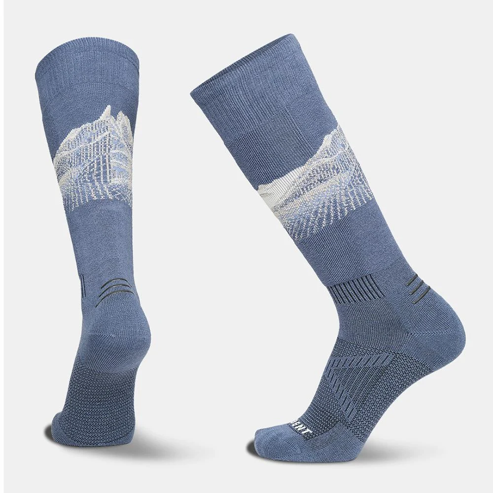 Le Bent Cody Townsend Pro Targeted Cushion Unisex Ski Socks Vintage Indigo