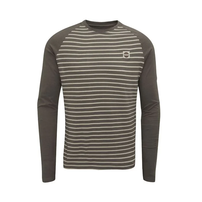 Moon Striped Long Sleeve Tech T-Shirt - Men's