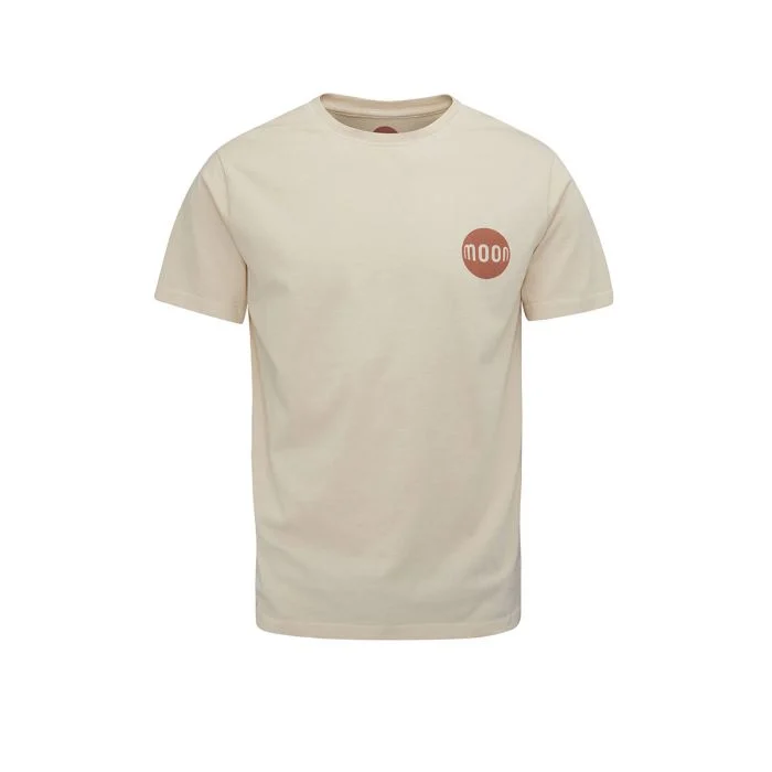Moon Train Hard Back Print T-Shirt - Men's