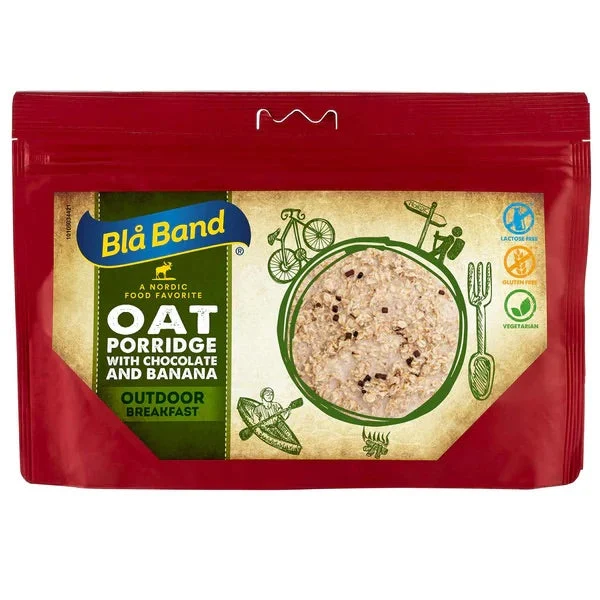 Bla Band Oat Porridge With Banana And Chocolate