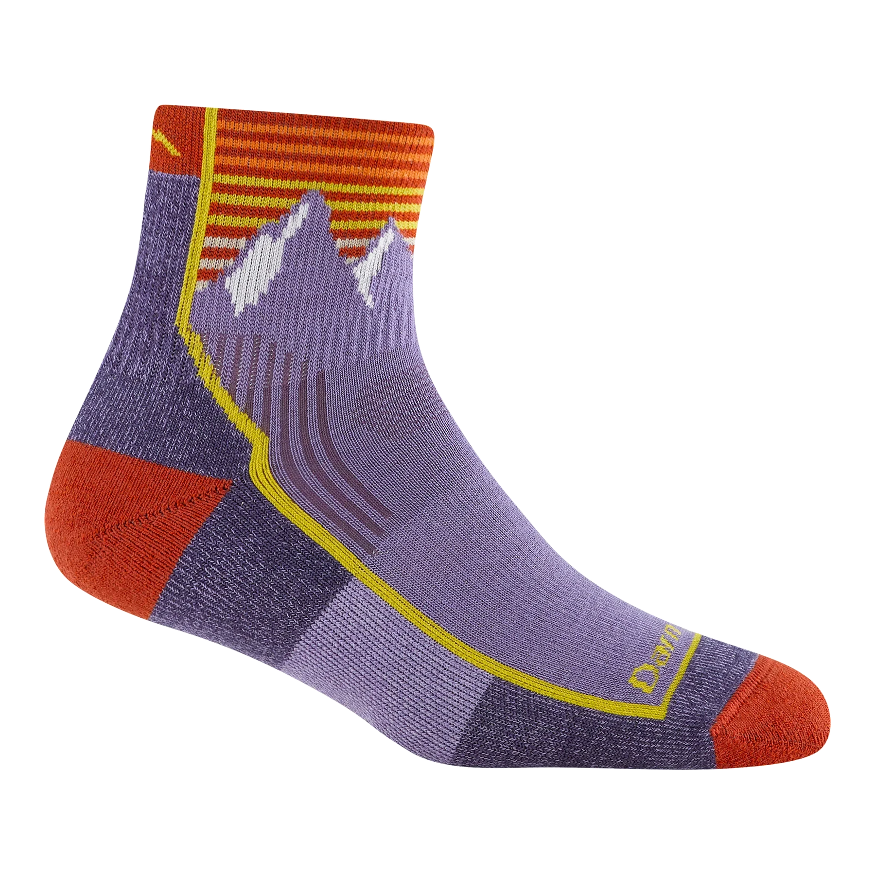 Darn Tough Womens Hiker Quarter Midweight Hiking Sock