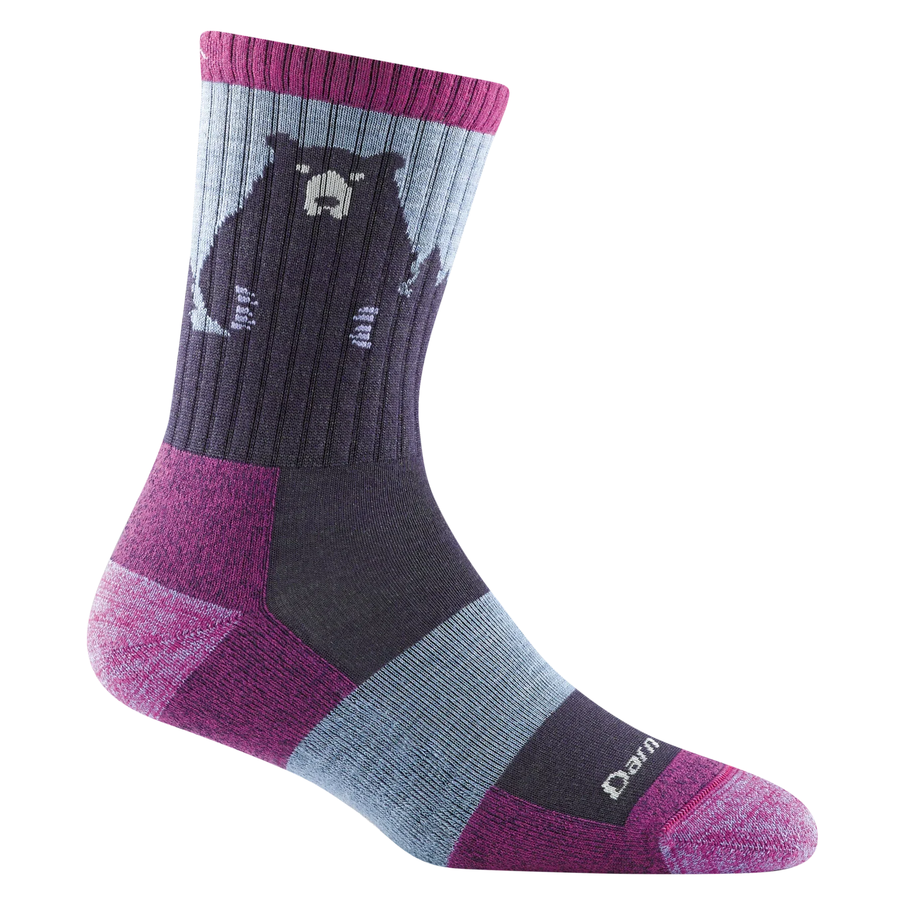 Darn Tough Women's Bear Town Micro Crew Hiking Socks