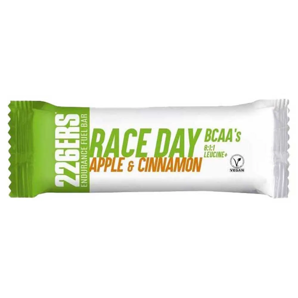 226ERS Race Day BCAA´s energy bars box apple&cinnamon 40g 30 units