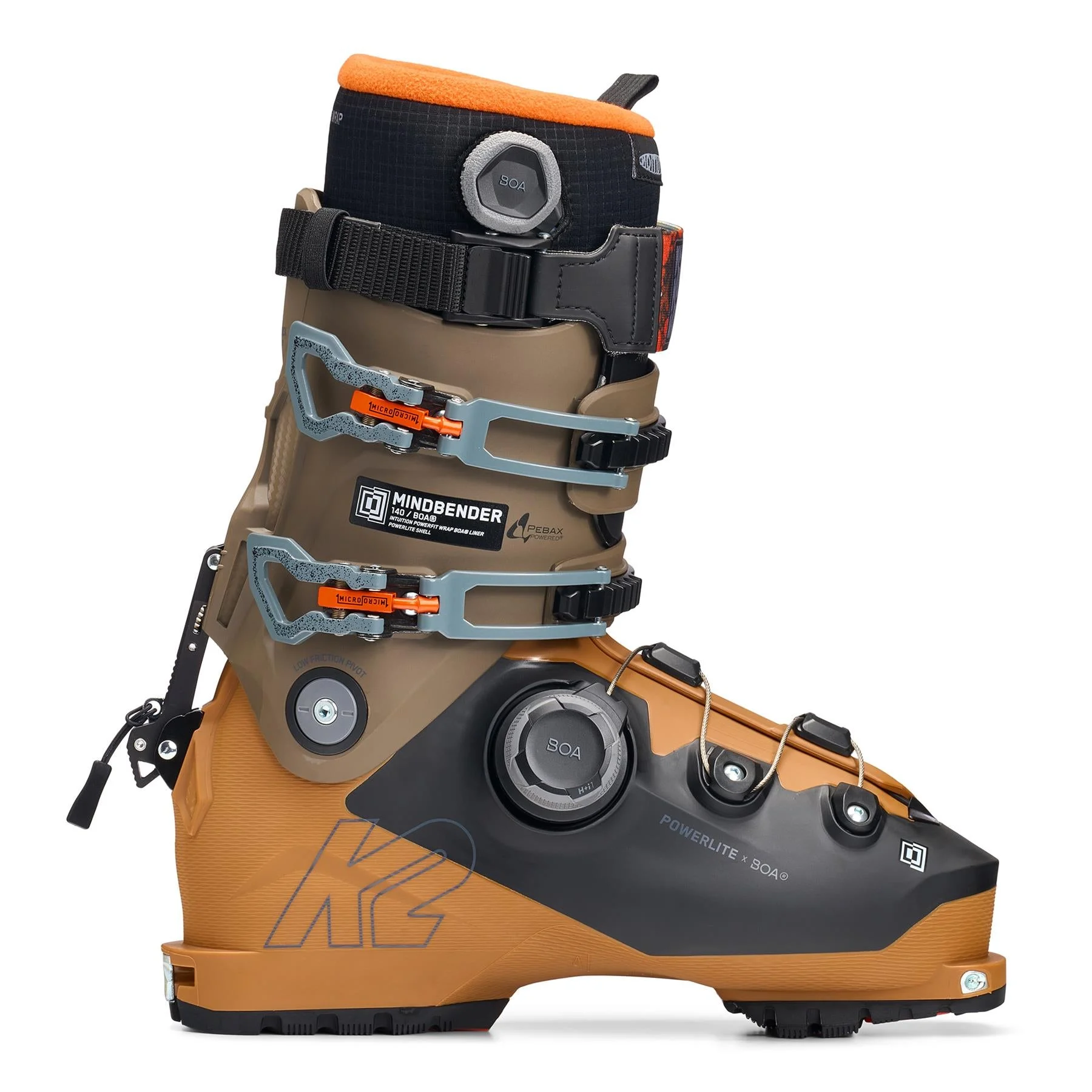 K2 Mindbender 140 BOA Mens Hybrid Ski Boots 2026