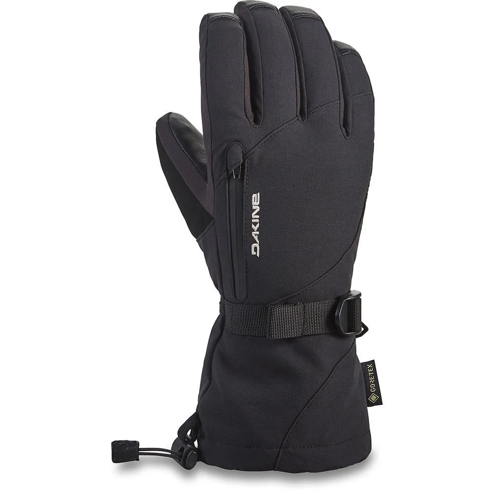 Dakine Womens Leather Sequoia Gore-Tex Gloves Black