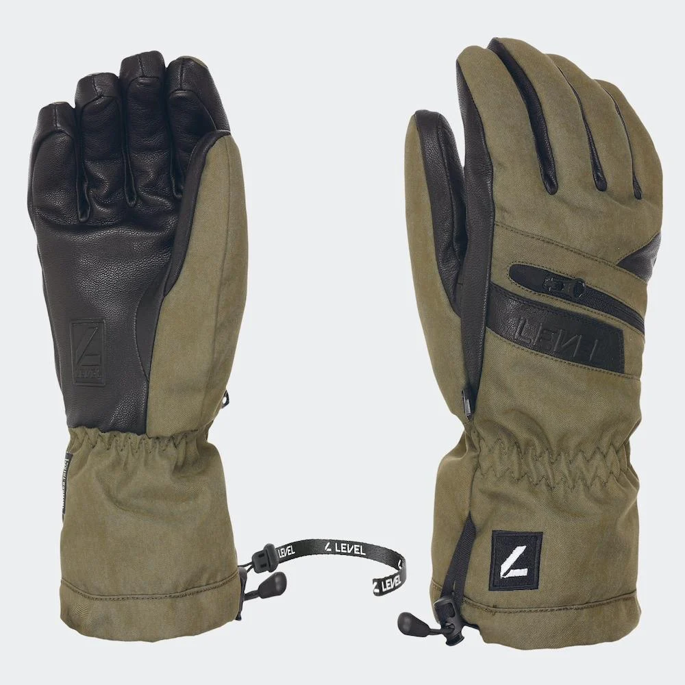 Level Switchback Mens Gloves Forest