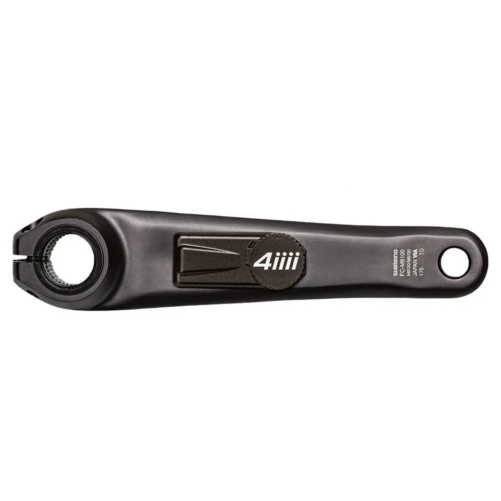 4iiii Precision 3+ XT M8100 left crank with power meter