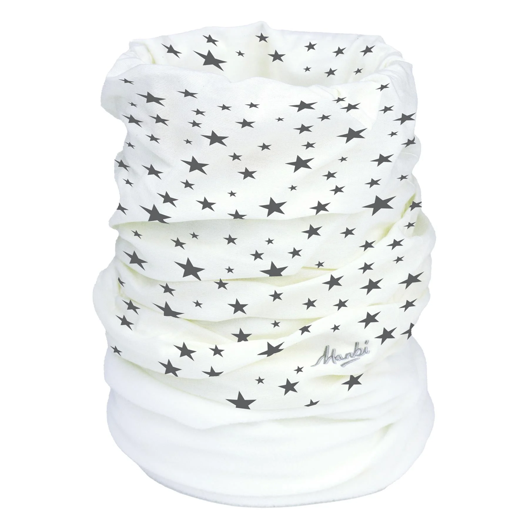 Manbi Hula Halfie Neckwarmer Stars White