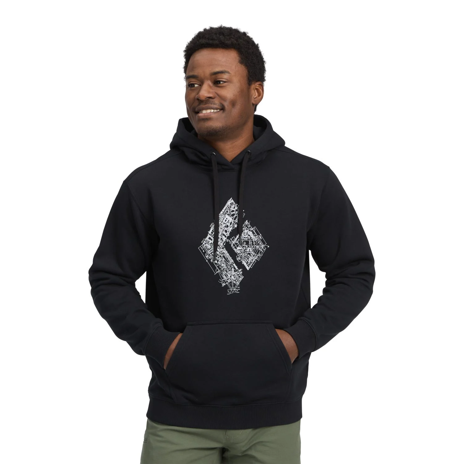 Black Diamond Engineered Hoody - Men's