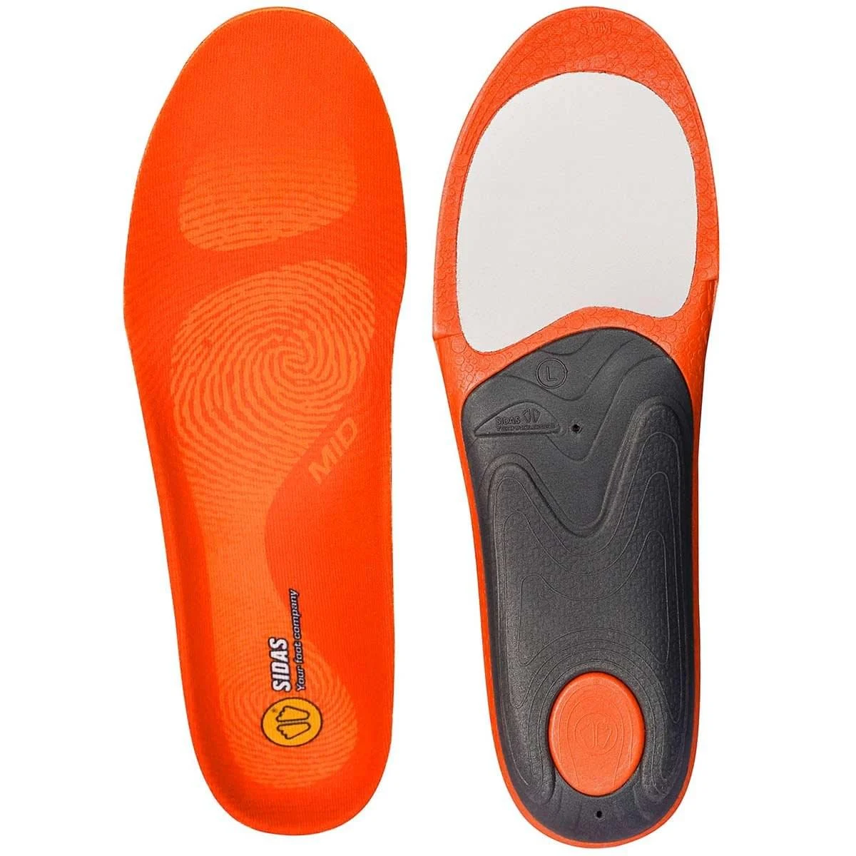 SIDAS WINTER 3 FEEL 12 MID UNICOLOR  - Ski boot insoles