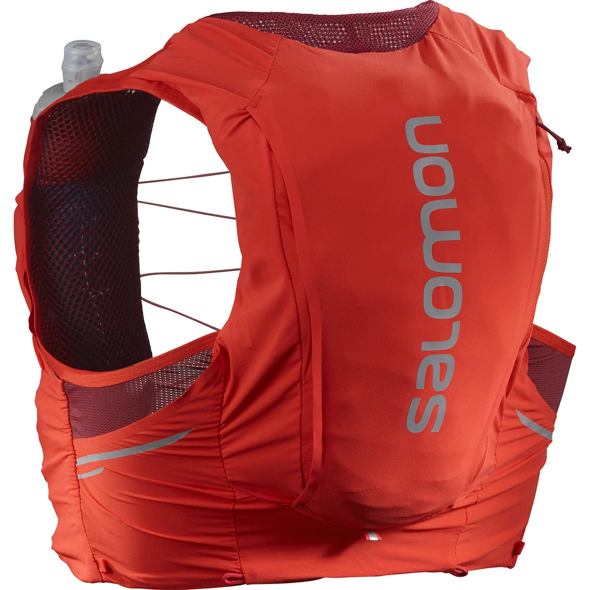SALOMON SENSE PRO 10 FIERY RED/EBONY/CABERNET  - Trail running bag