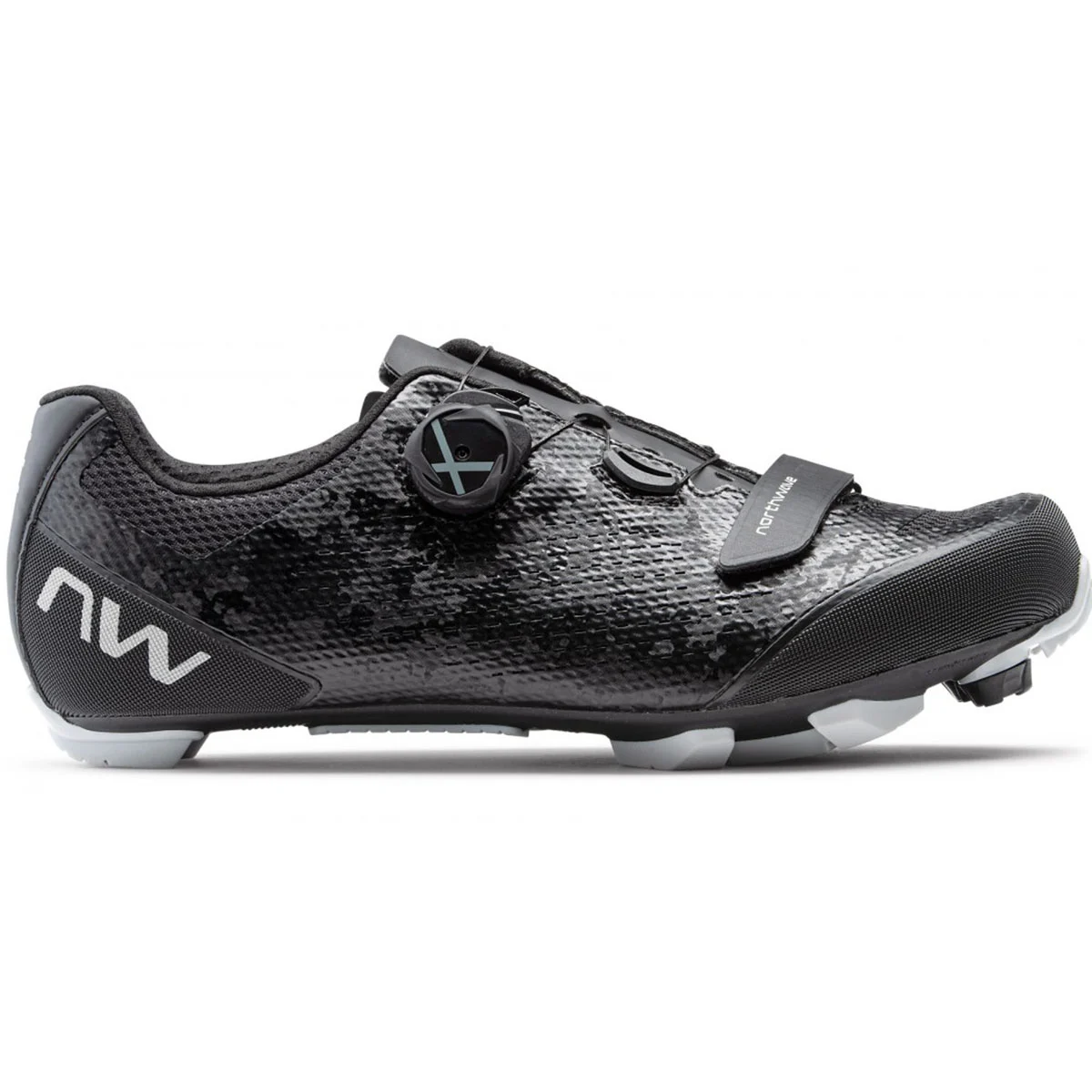 NORTHWAVE RAZER 2 BLACK  - Clipless mountain bike shoe