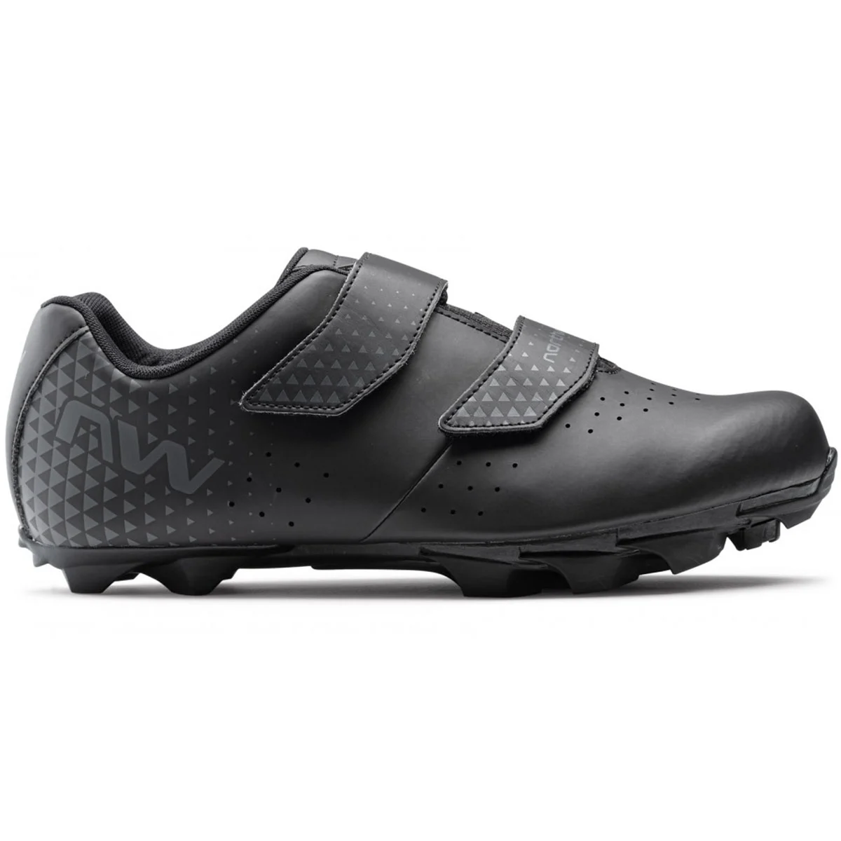 NORTHWAVE SPIKE 3 BLACK  - Clipless mountain bike shoe