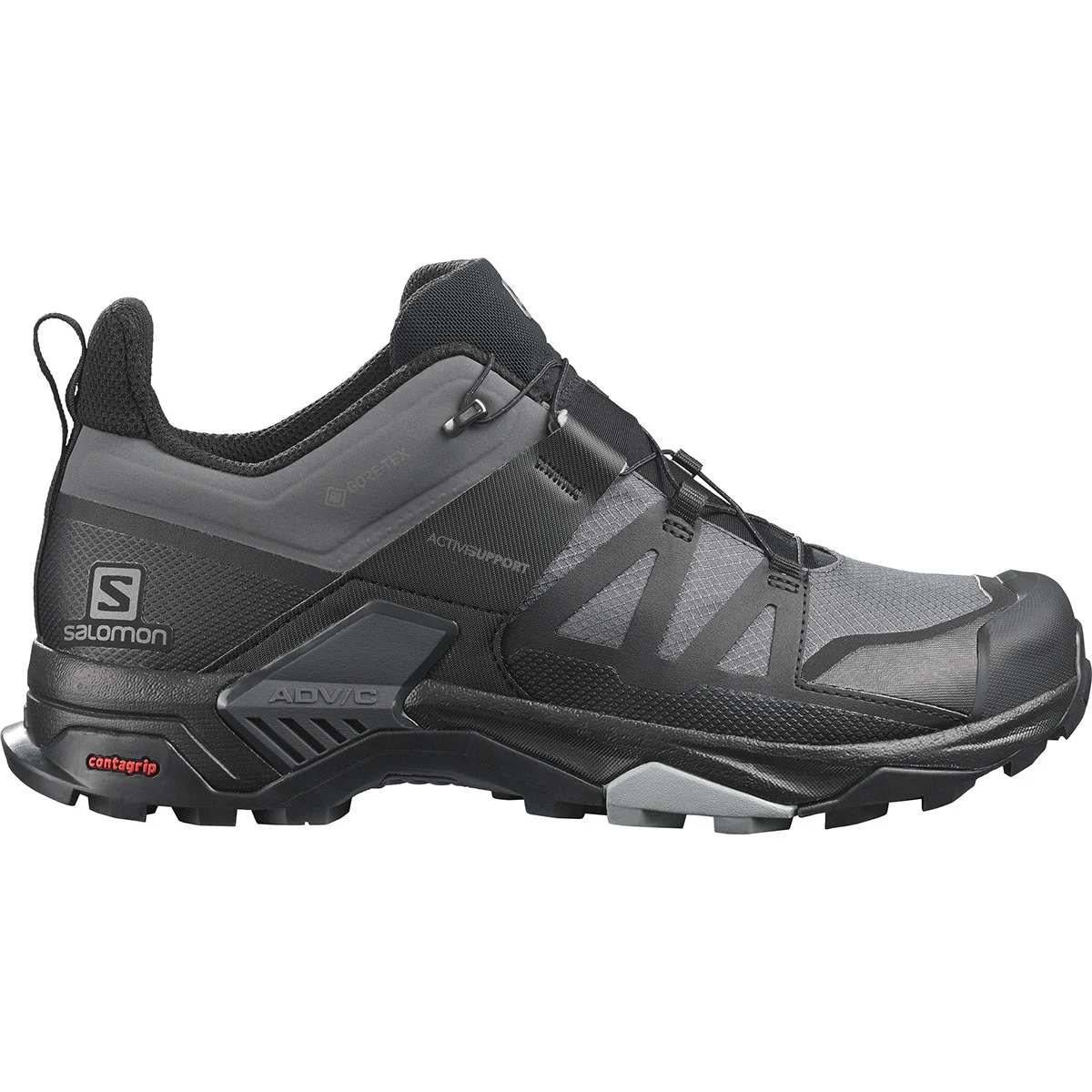 SALOMON X ULTRA 4 GORE-TEX MGNT/BLACK PANTONE  - Low-rise hiking boot