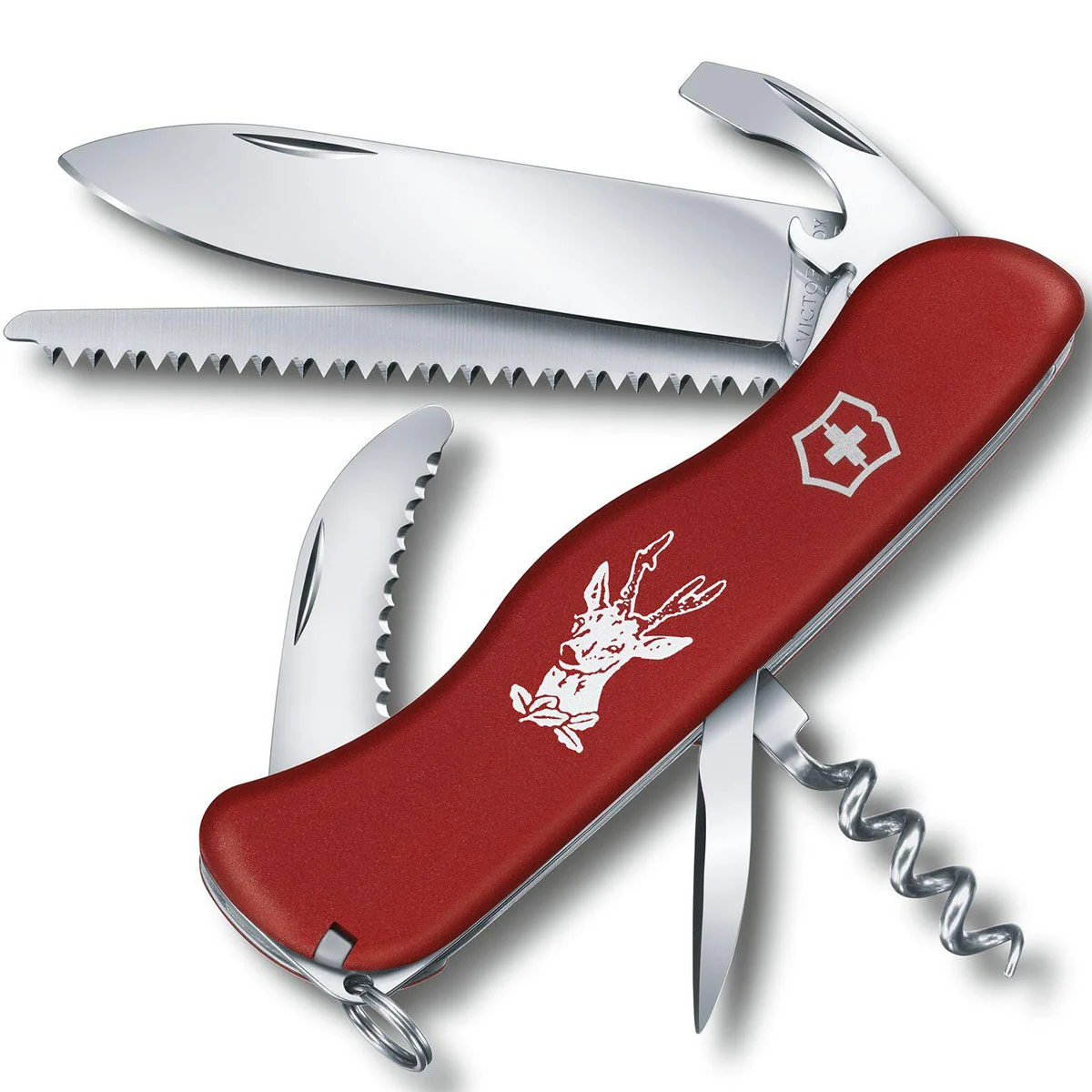 VICTORINOX HUNTER RED  - Camp knife