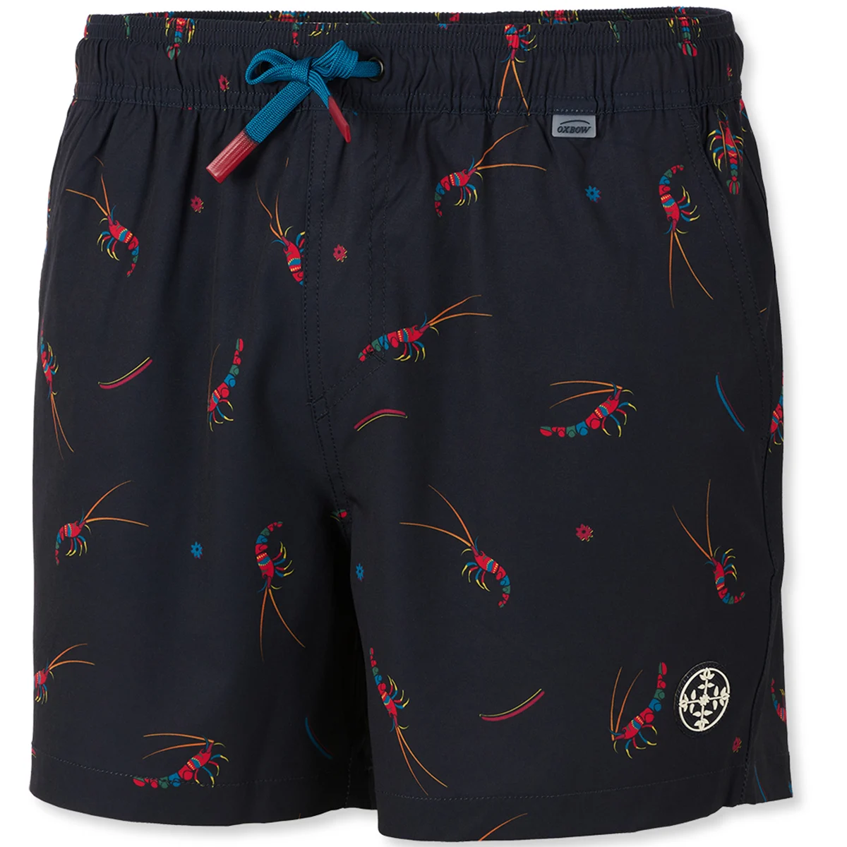 OXBOW O1VALKO SEASONAL PRINT DEEP MARINE  - Board shorts
