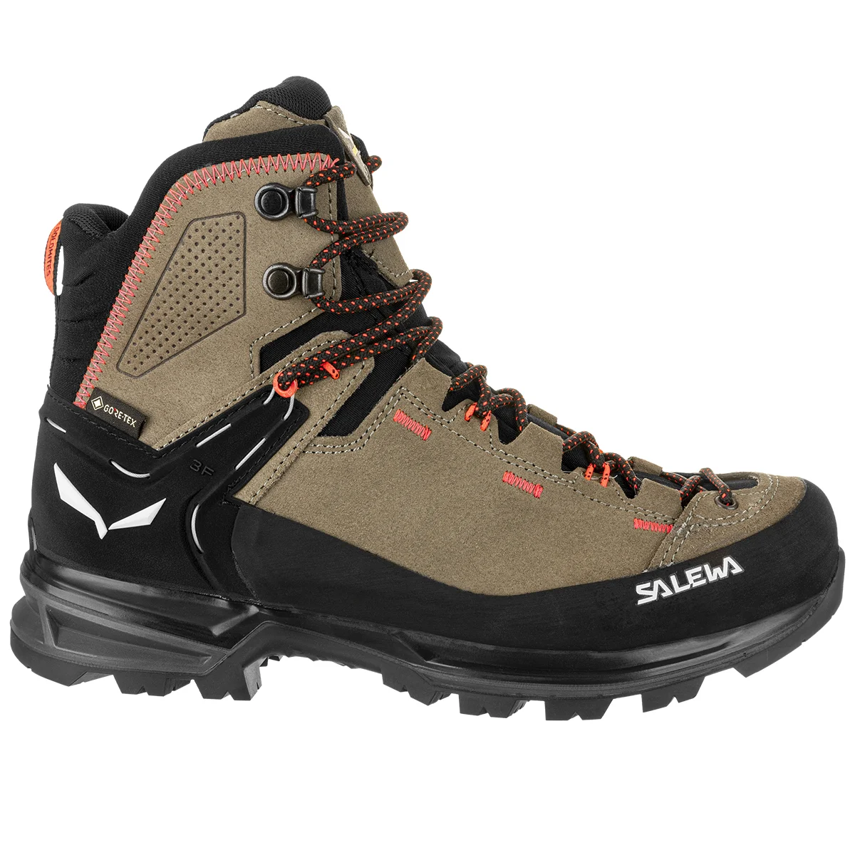 SALEWA MTN TRAINER 2 MID GORE-TEX W BUNGEE CORD/BLACK  - Mid-rise hiking boot