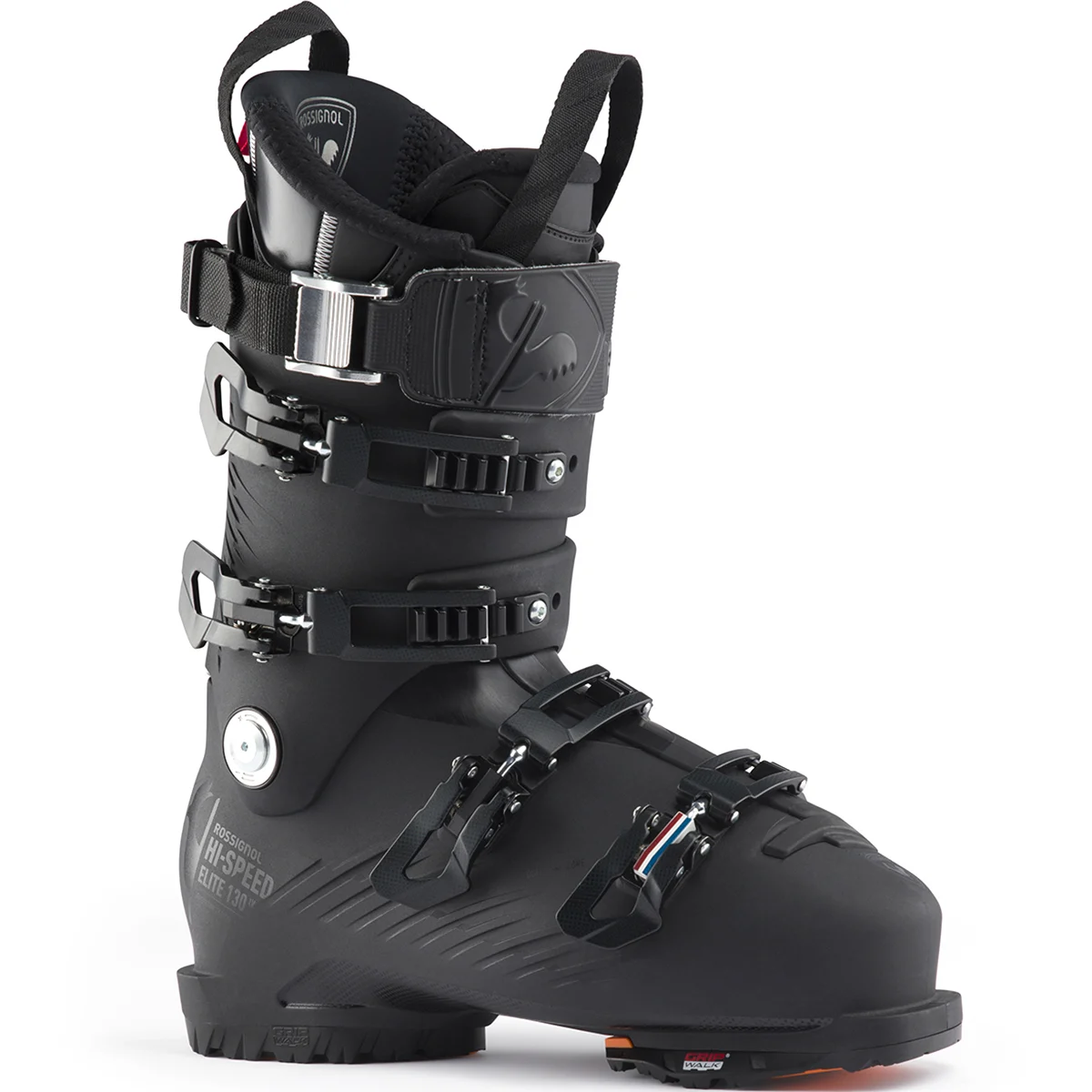 ROSSIGNOL HI-SPEED ELITE 130 CARBON LV GW BK BLACK  - Alpine ski boots