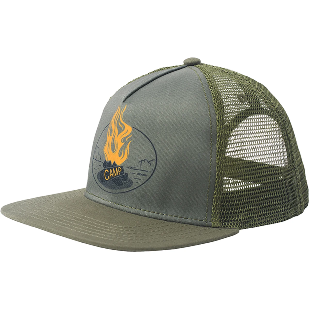 PRANA JOURNEYMAN TRUCKER 2.0 RYE GREEN CAMP  - Cap