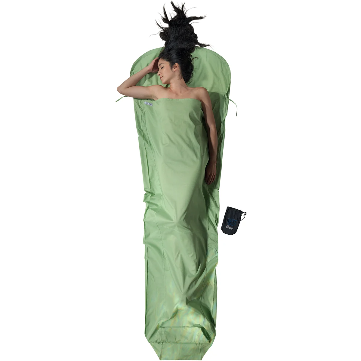 COCOON MUMMY LINER COTON ORG Unicolore  - Sleeping bag liner