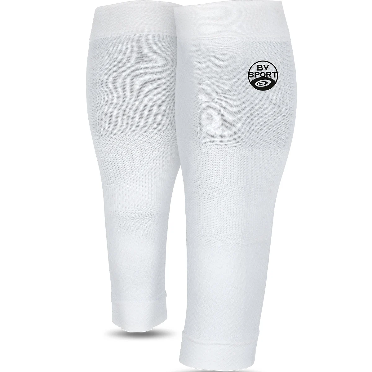 BV SPORT BOOSTER ORIGINE WHITE BLANC  - Calf compression sleeve