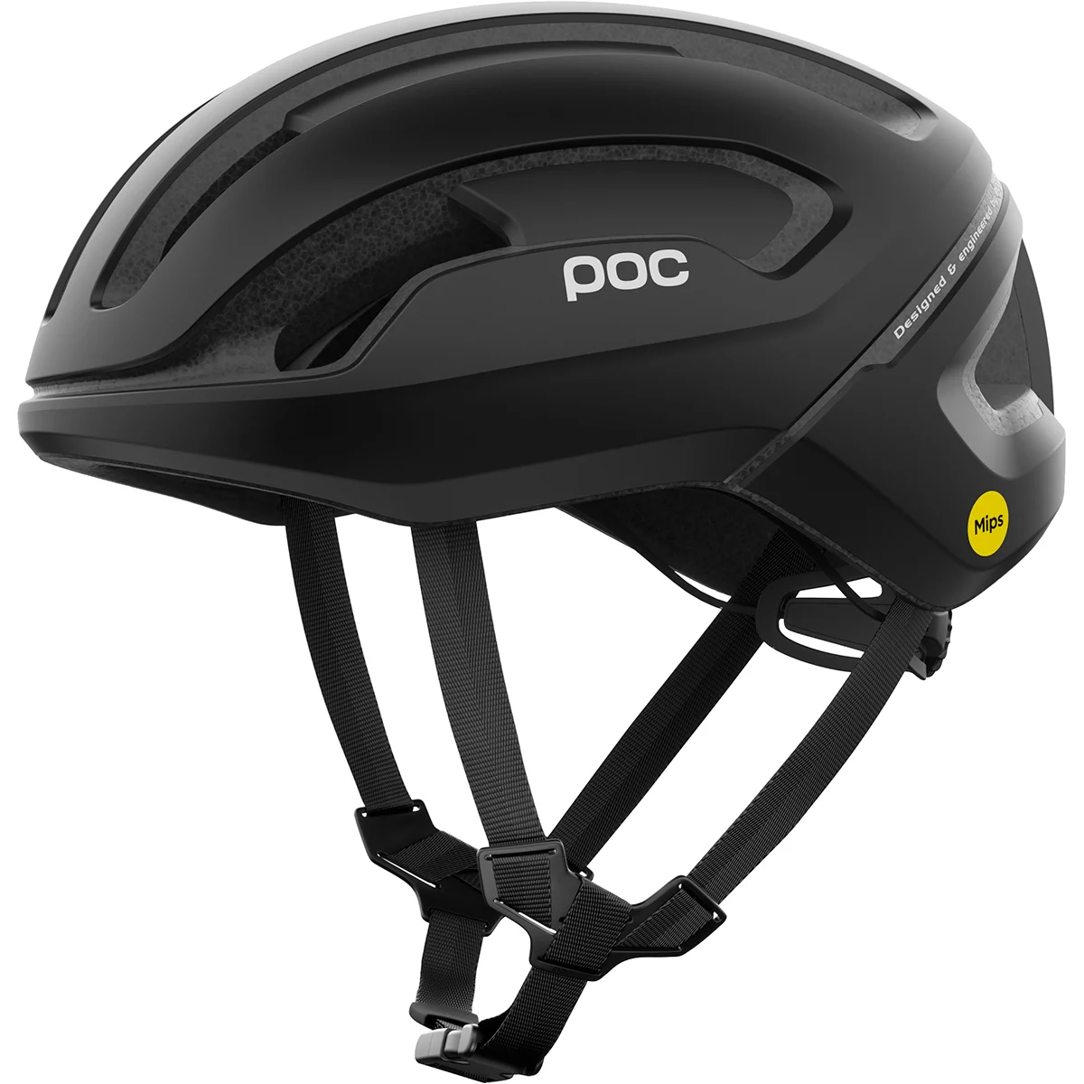 POC OMNE AIR MIPS URANIUM BLACK MATT  - Bike helmet