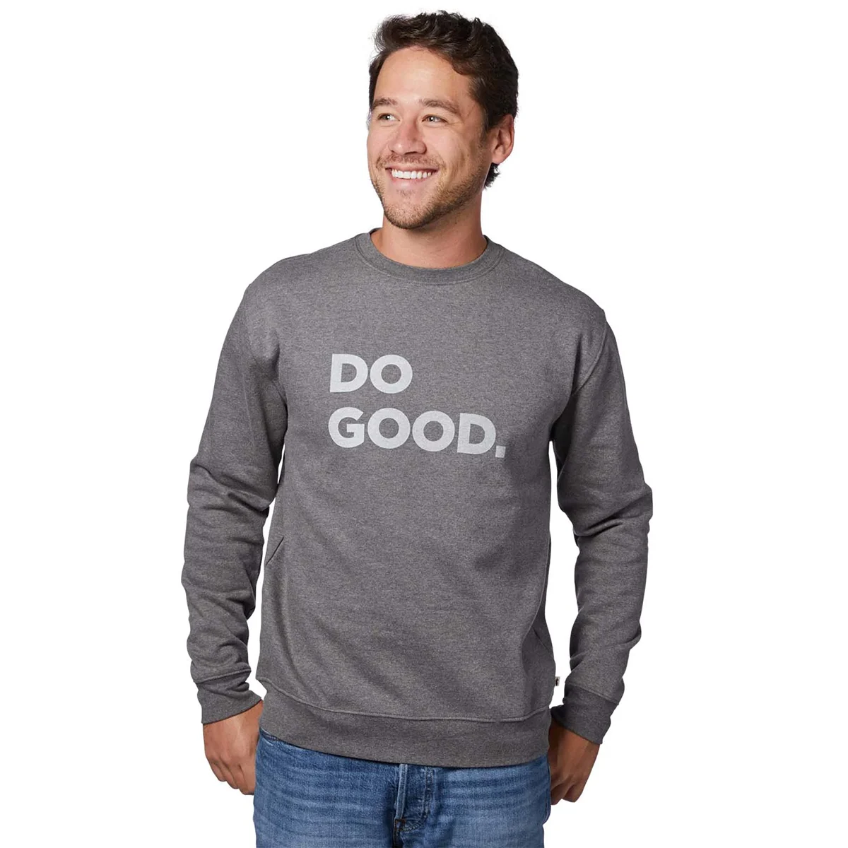COTOPAXI M DO GOOD CREW SWEATSHIRT HEATHER GREY  - Sweatshirt