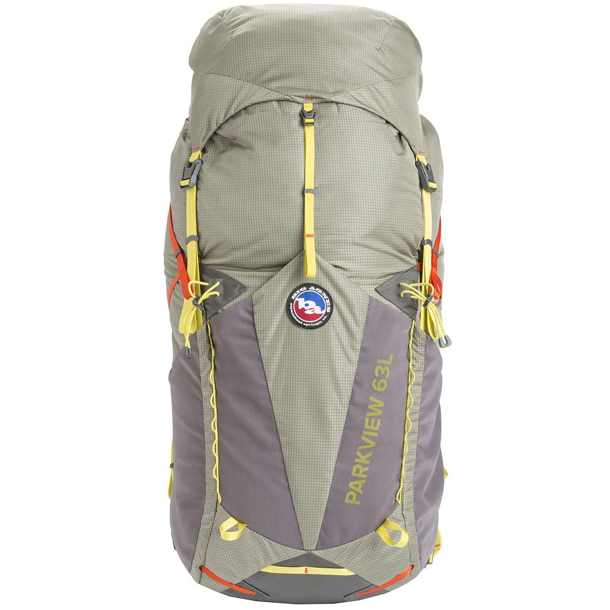BIG AGNES PARKVIEW 63L MEDIUM OLIVE  - Hiking backpack