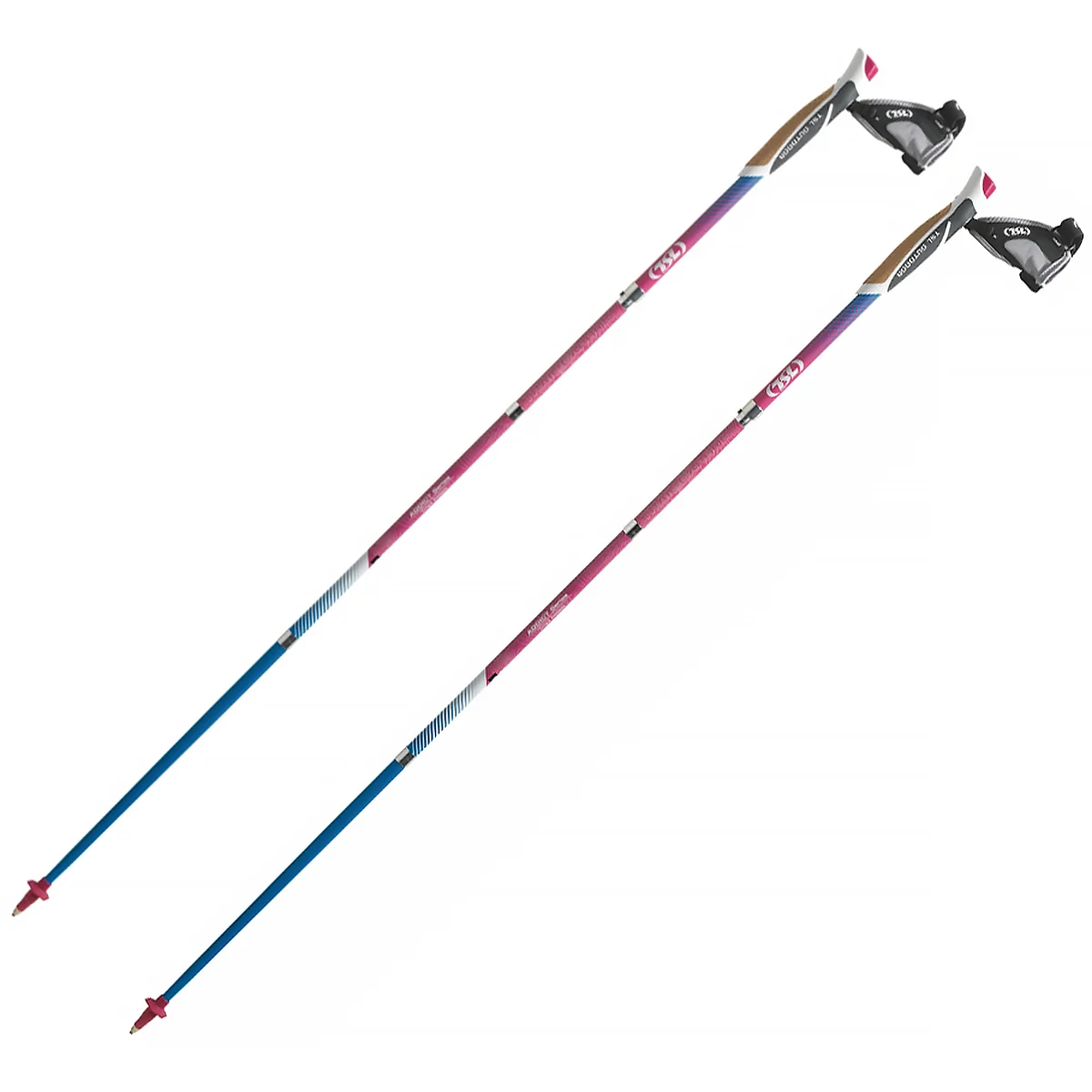 TSL TRAIL CARBON 4 SKY CORK Unicolore  - Trail running pole