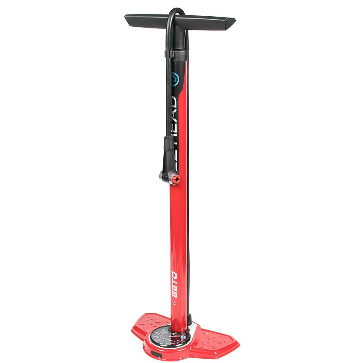 BETO POMPE A PIED EZ HEAD RED  - Bike pump
