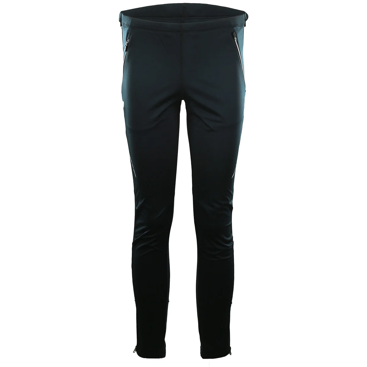 KV+ PREMIUM PANT FULL ZIP BLACK  - Cross-country ski trousers