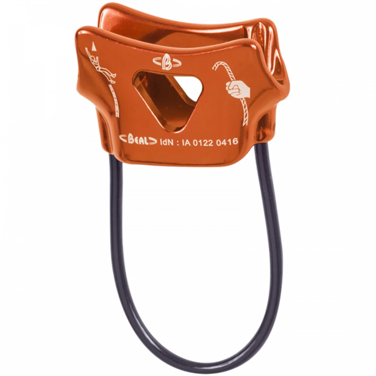 BEAL AIR FORCE ONE ORANGE  - Climbing belay device