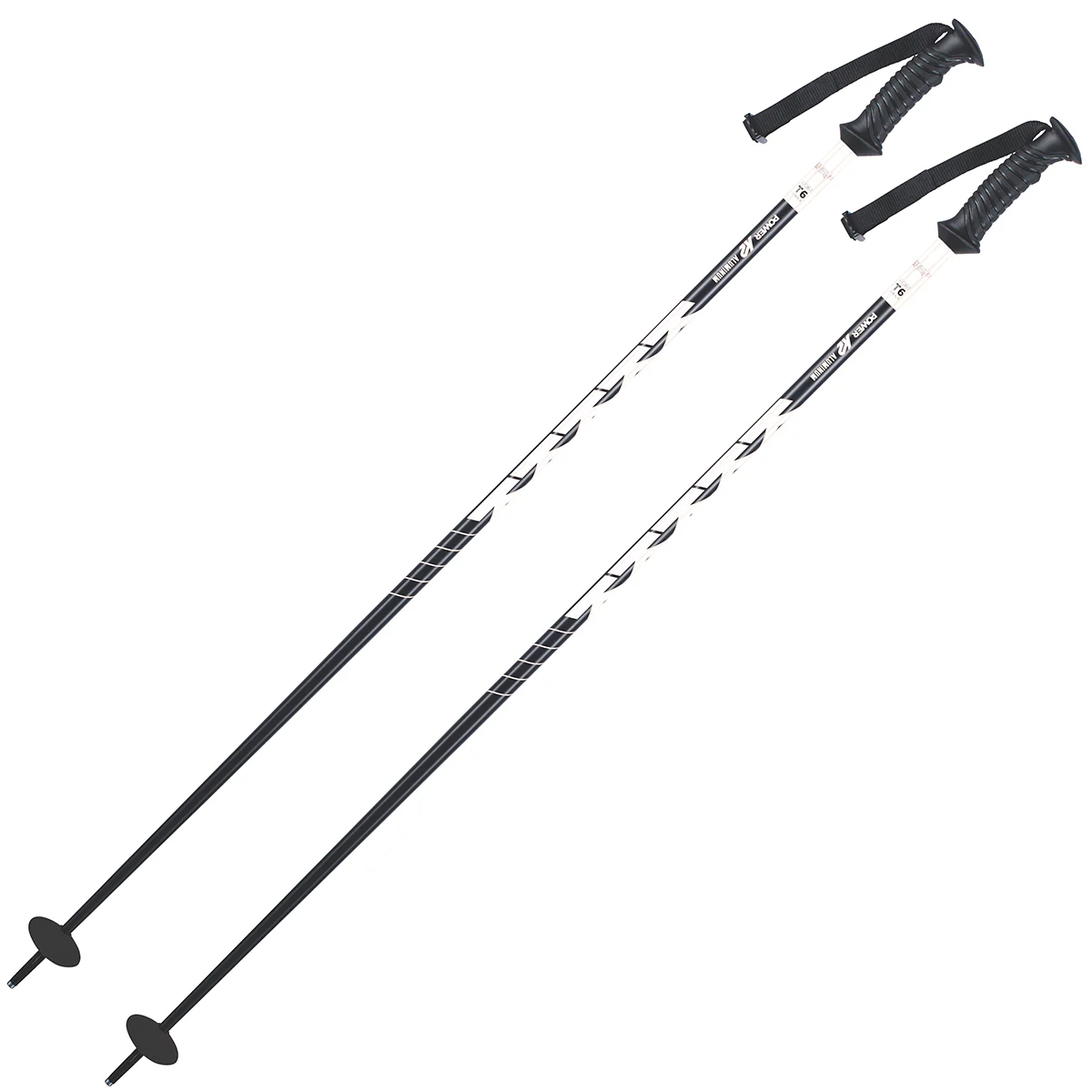 K2 POWER ALUMINIUM Unicolore  - Alpine ski poles