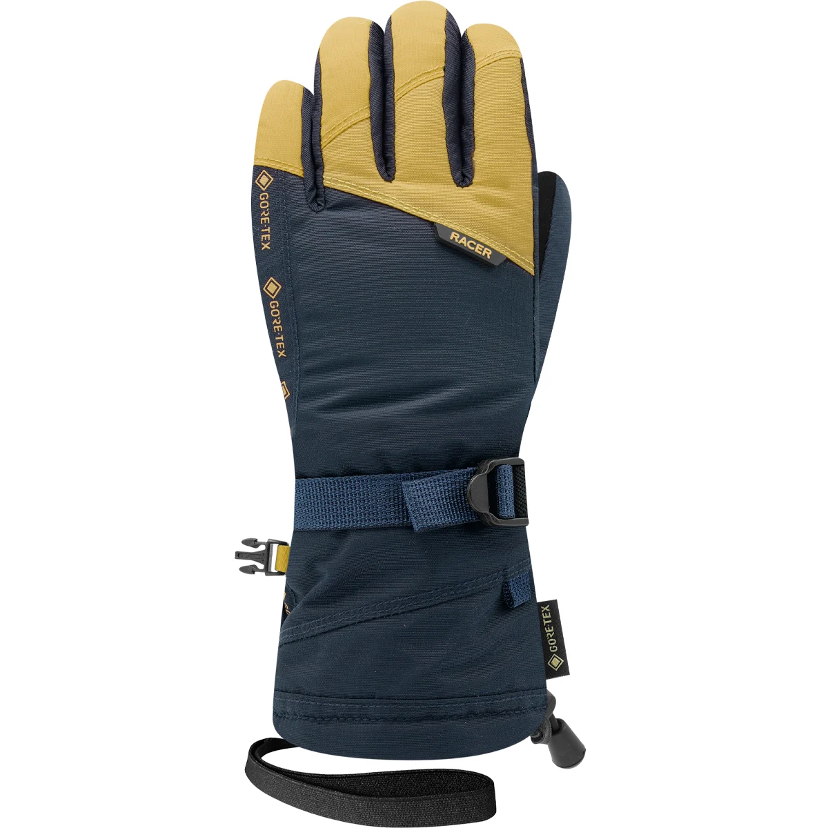 RACER GIGA 5 JR GTX NAVY CAMEL  - Ski gloves