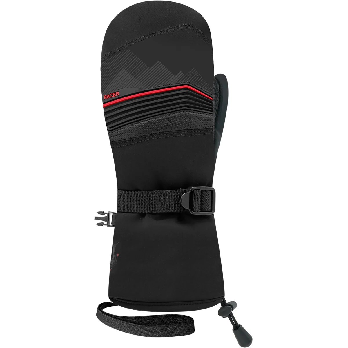 RACER ML 500 JR BLACK BLACK  - Ski mittens