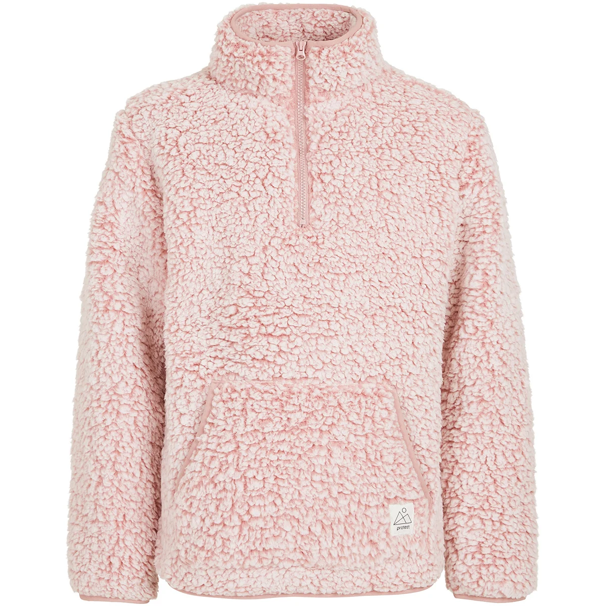 PROTEST PRTLINDE JR 1/4 ZIP TOP MAUVEPINK  - Fleece sweatshirt