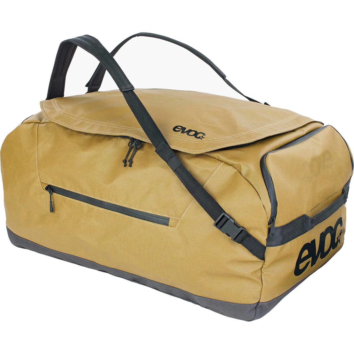 EVOC DUFFLE BAG 100 CURRY BLACK  - Duffle bag