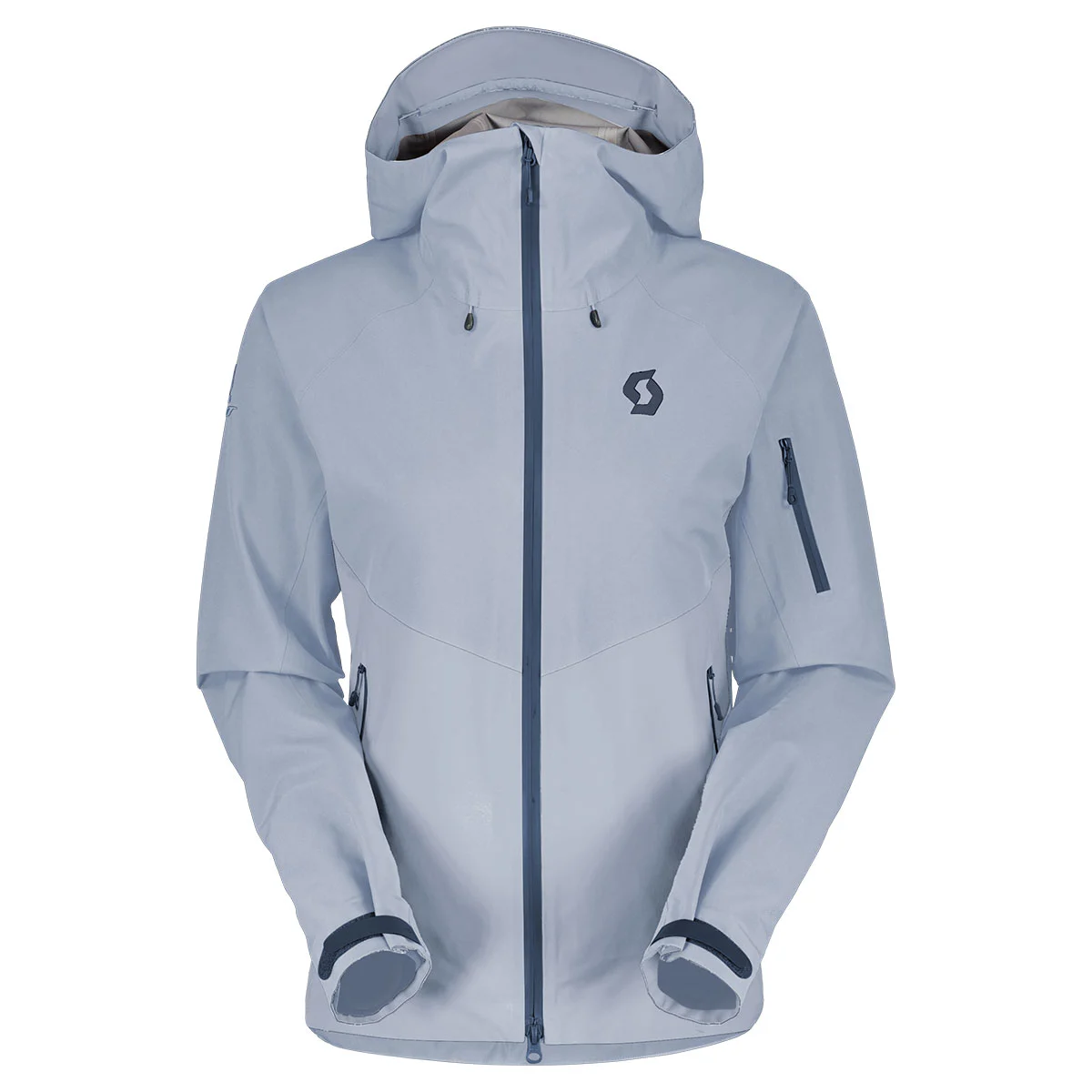 SCOTT JKT W'S EXPLORAIR 3L GLACE BLUE  - Ski jacket