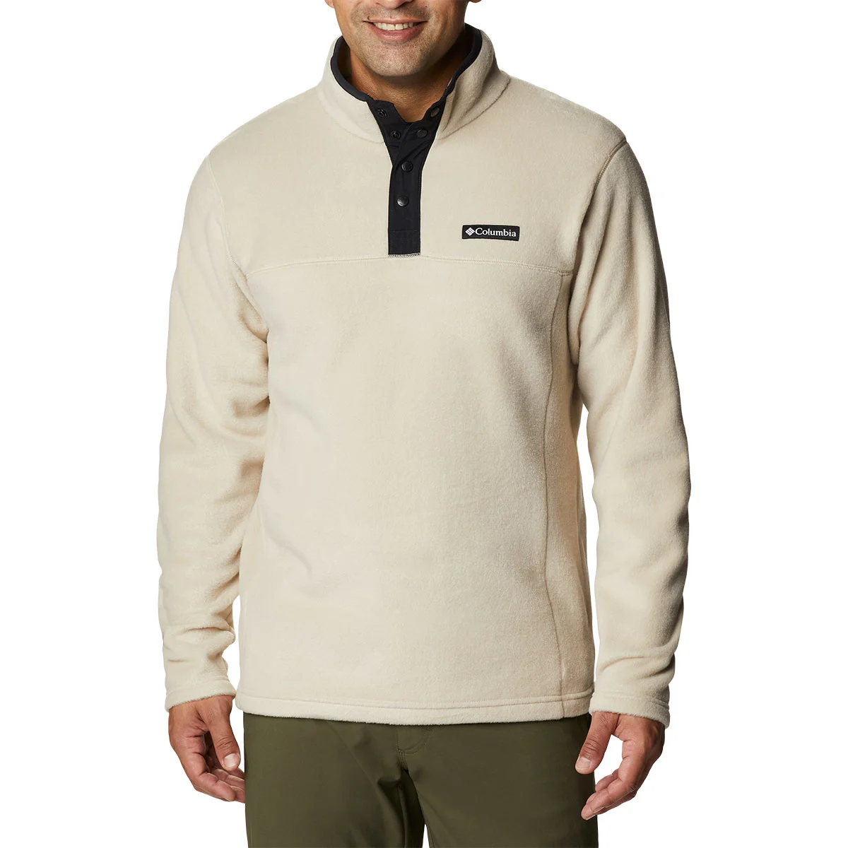 COLUMBIA STEENS MOUNTAIN HALF SNAP ANCIENT FOSSIL  - Fleece