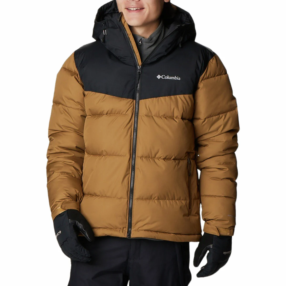 COLUMBIA ICELINE RIDGE JKT DELTAT BLACK  - Ski down jacket