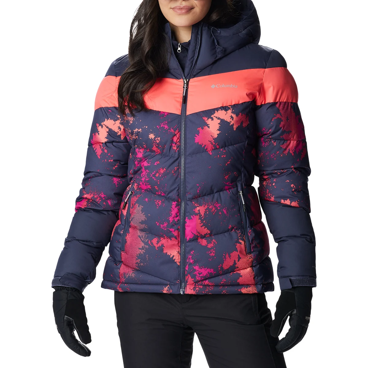 COLUMBIA ABBOTT PEAK INSULATED JACKET NOCTURNAL LOOKU  - Ski down jacket