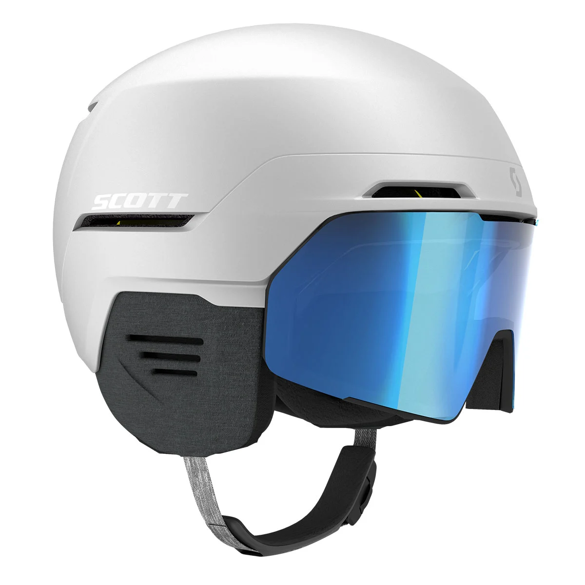 SCOTT BLEND PLUS LS WHITE  - Ski helmet