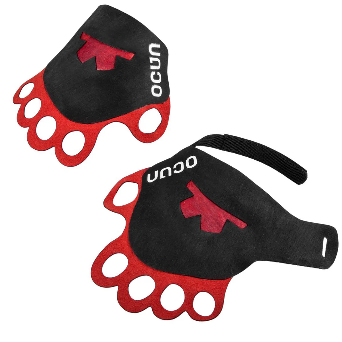OCUN CRACK GLOVES LITE RED  - Via ferrata glove