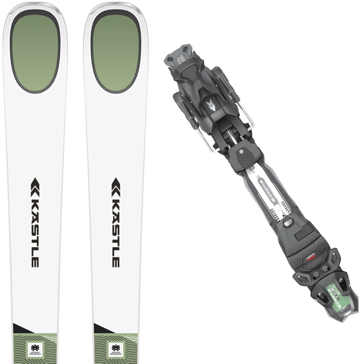 KÄSTLE MX83 PREM + K12 PRW GW Unicolore  - Alpine ski set