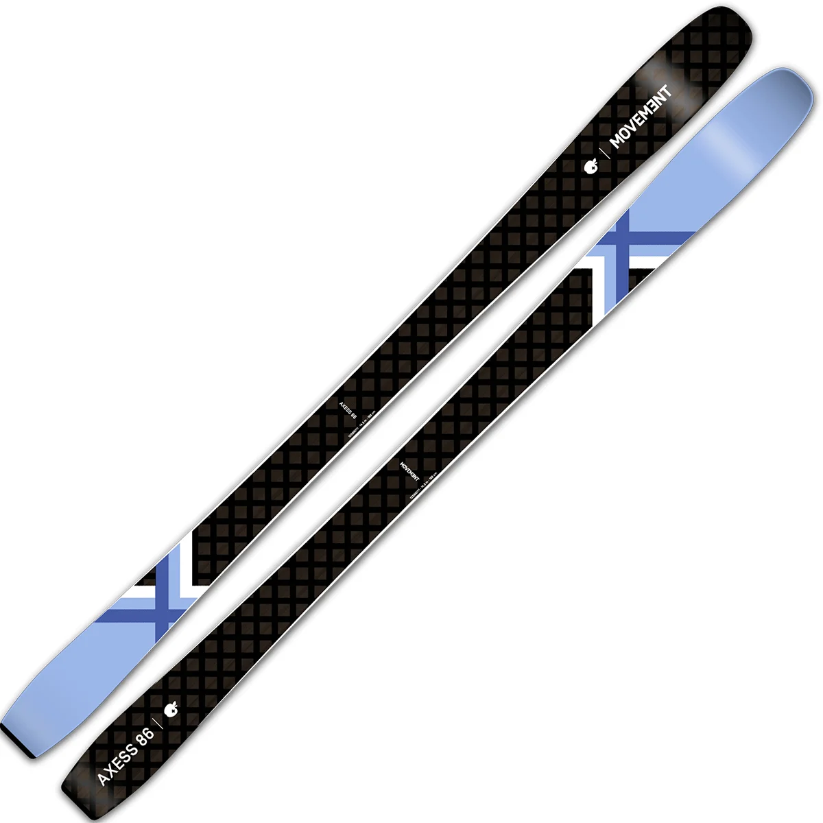 MOVEMENT AXESS 86 W BLACK/LIGHT PURPLE  - Ski touring