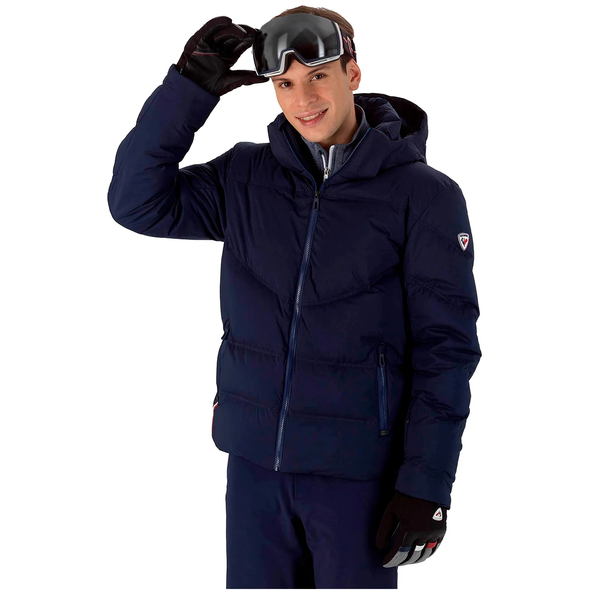 ROSSIGNOL SIGNATURE MERINO DOWN JACKET DARK NAVY  - Ski jacket