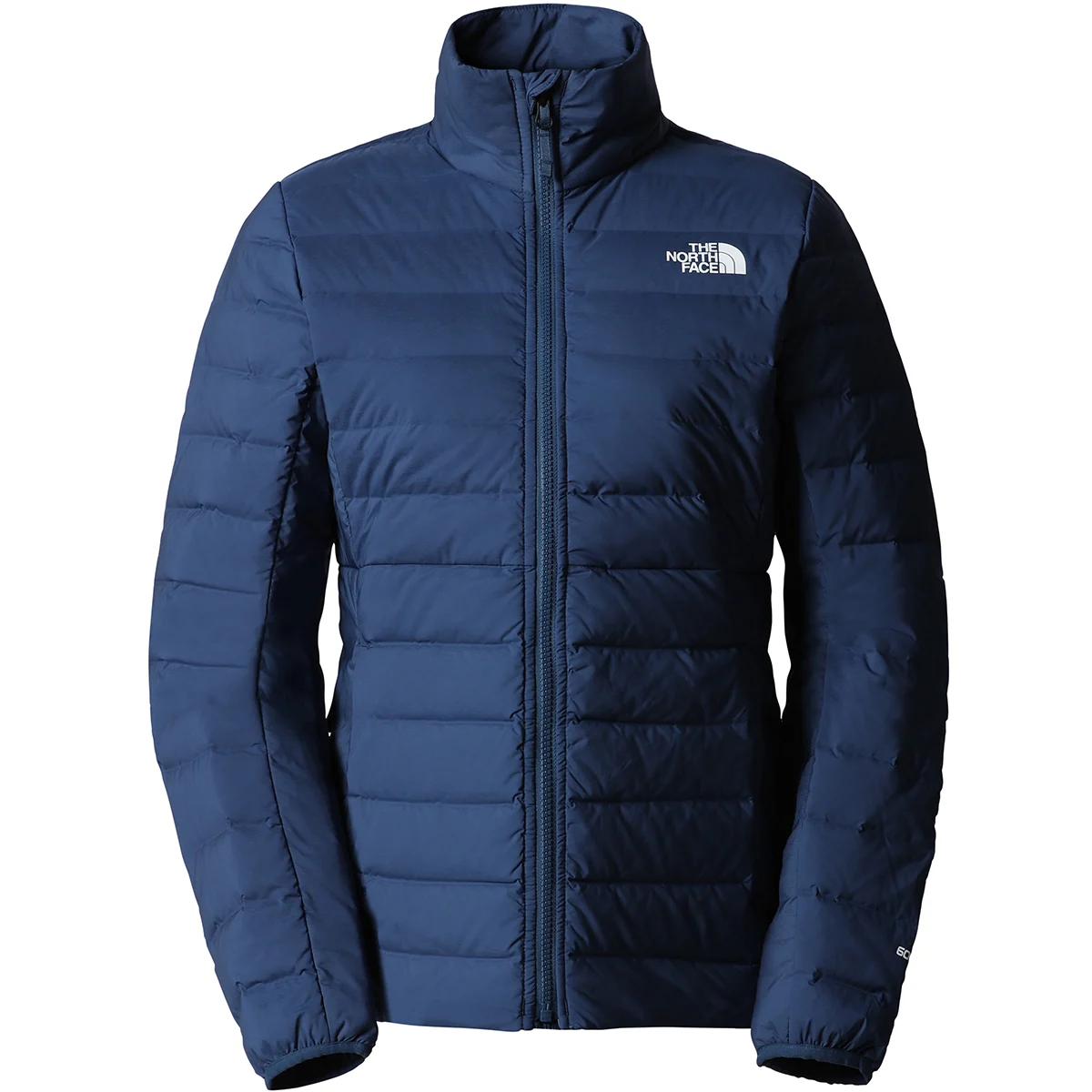 THE NORTH FACE W BELLEVIEW STRETCH DOWN JACKET SHADY BLUE  - Down jacket