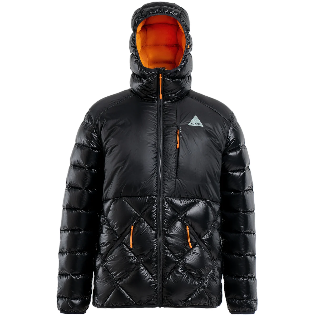 ORAGE ROBSON DOWN JACKET BLACK  - Ski down jacket