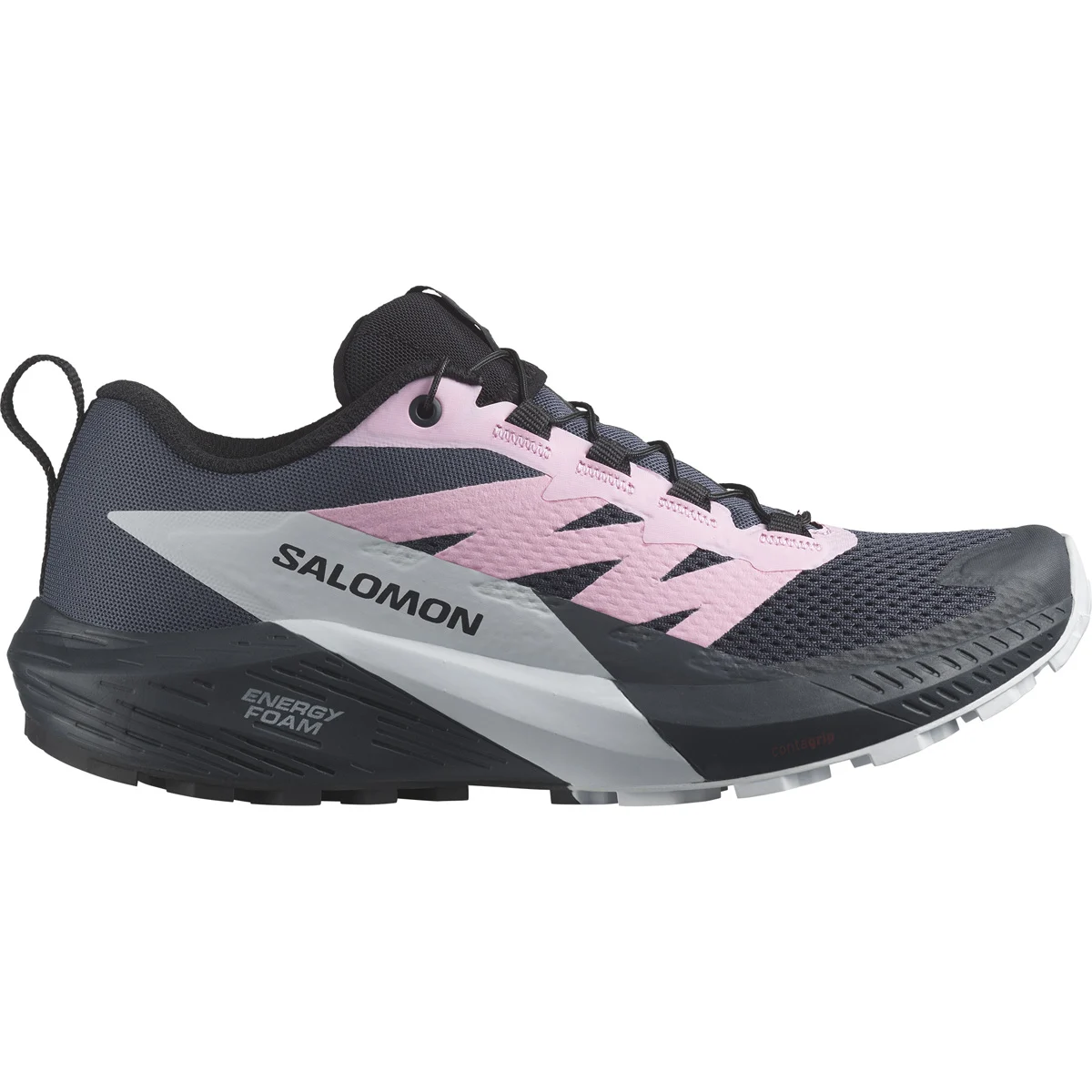 SALOMON SENSE RIDE 5 W INDIA INK/LILAC SACHET/ARCTIC ICE  - Trail running shoes